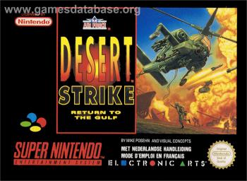 Cover Desert Strike - Return to the Gulf for Super Nintendo